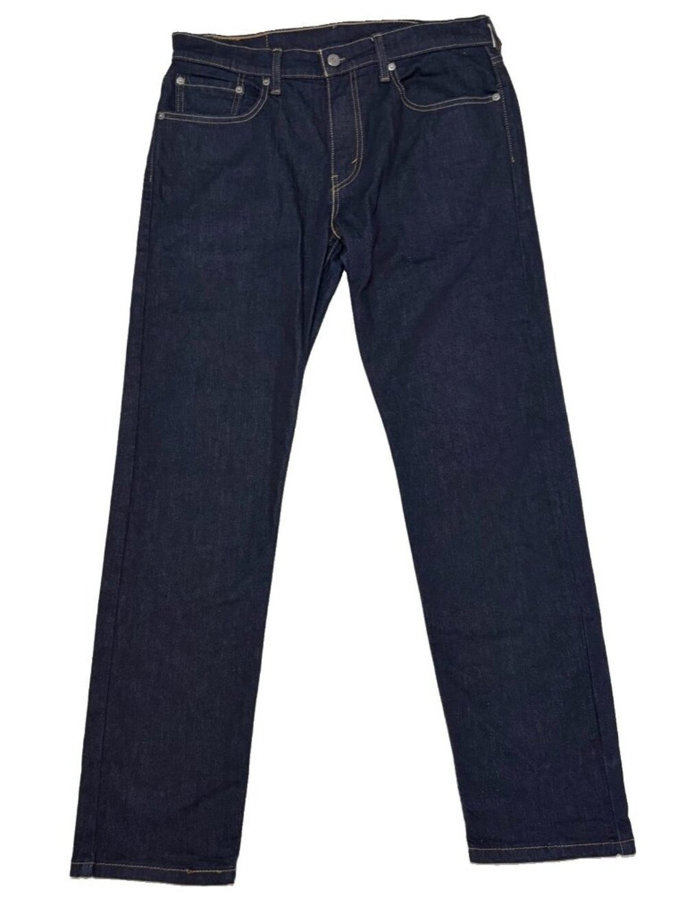 LEVI’S 502 Blue Dark Wash Denim Tapered Stretch Jeans Men's Size 32x32